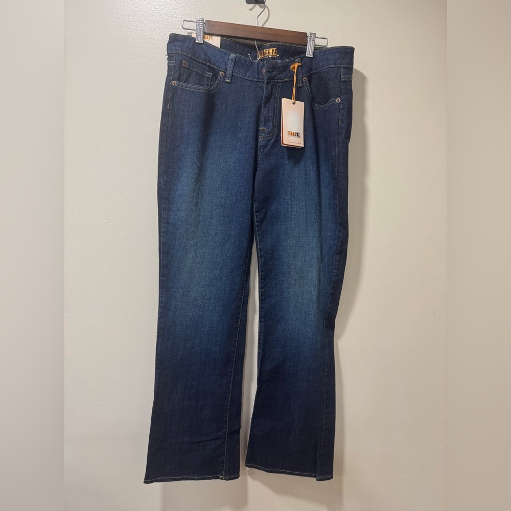 Bitten by Sarah Jessica Parker Women's Blue Boot Cut Jeans